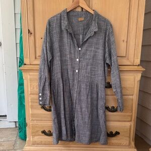 Chic Long Sleeve Black and White Women's Dress